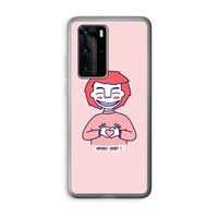 Hartje: Huawei P40 Pro Transparant Hoesje