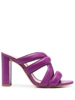 Alexandre Birman sandales à brides matelassées 95 mm - Violet