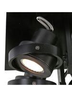 Besselink licht ST7552ZW spotje Zwart GU10 LED - thumbnail