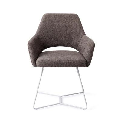 Yanai Eetkamerstoel - Beehive White