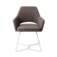 Yanai Eetkamerstoel - Beehive White