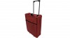 Spetebo - Boodschappentrolley ISO met telescoopgreep 46L - Rood