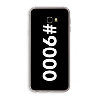 #9000: Samsung Galaxy J4 Plus Transparant Hoesje