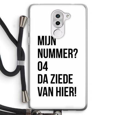 Da ziede van hier: Honor 6X Transparant Hoesje met koord