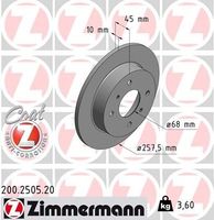 Remschijf Coat Z 200250520
