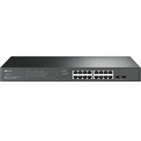 TP-Link JetStream TL-SG2218P netwerk-switch Managed L2/L2+ Gigabit Ethernet (10/100/1000) Power over Ethernet (PoE) 1U Zwart