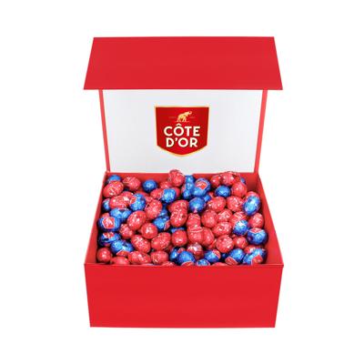 Côte d'Or paaseitjes in luxe magneetdoos - melk & puur - 2500g