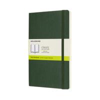 Notitieboek moleskine large 130x210mm blc sc green