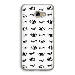 Eye pattern #2: Samsung Galaxy A5 (2017) Transparant Hoesje