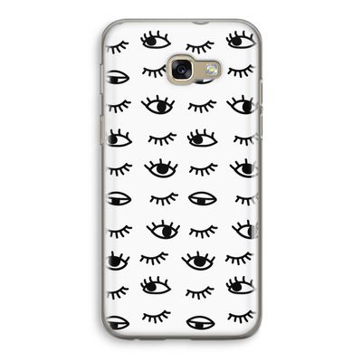 Eye pattern #2: Samsung Galaxy A5 (2017) Transparant Hoesje
