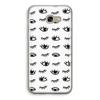 Eye pattern #2: Samsung Galaxy A5 (2017) Transparant Hoesje