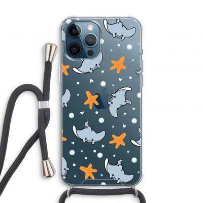 Manta: iPhone 12 Pro Transparant Hoesje met koord