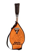 Talbot Torro 490112 badmintonracket Aluminium Zwart, Oranje 2 stuk(s) - thumbnail
