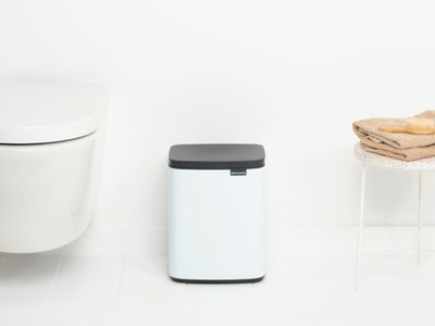 Brabantia Bo afvalemmer 7 liter met kunststof binnenemmer white