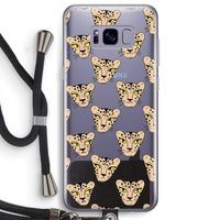 Tijger: Samsung Galaxy S8 Plus Transparant Hoesje met koord
