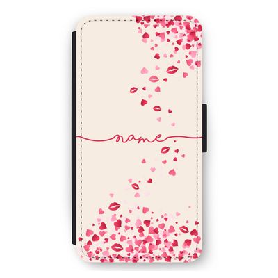 Hartjes en kusjes: iPhone 11 Flip Hoesje