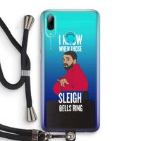 Sleigh Bells Ring: Huawei P Smart (2019) Transparant Hoesje met koord