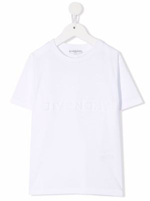 Givenchy Kids t-shirt à logo imprimé - Blanc
