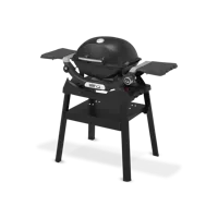 Weber Q 1200N Gas BBQ met stand Barbecue Q1200N Werkblad Zwart Onderstel Black Frame