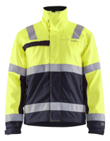 Blåkläder Multinorm Winterjas 40691514 | High-Vis Geel/Marineblauw | Maat XXL - 7330509552155