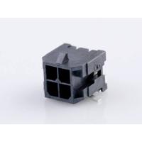 Molex 430450409 Male header, inbouw (standaard) Totaal aantal polen: 4 Rastermaat: 3 mm Inhoud: 1 stuk(s) Tape on Full reel