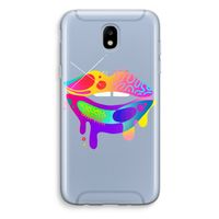 Lip Palette: Samsung Galaxy J5 (2017) Transparant Hoesje