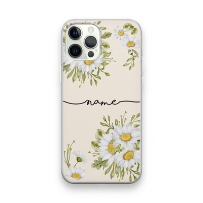 Daisies: iPhone 12 Pro Transparant Hoesje