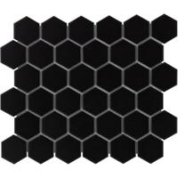 Mozaiek Barcelona Hexagon Zwart 5,1x5,9 Mozaiek Barcelona Hexagon Zwart 5,1x5,9