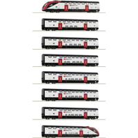 Roco 7710007 H0 8-delig Dubbeldekstrein Rabe 502 van de SBB