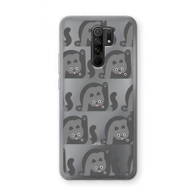 Cats: Xiaomi Redmi 9 Transparant Hoesje