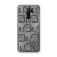Cats: Xiaomi Redmi 9 Transparant Hoesje