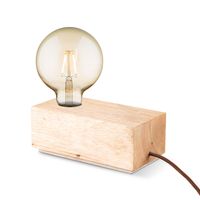 Light depot - tafellamp Rinca - hout - Outlet