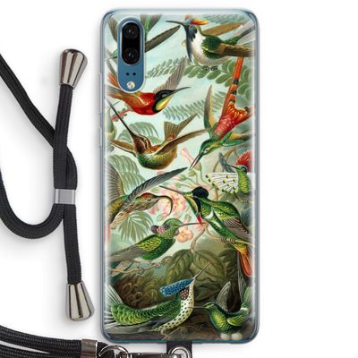 Haeckel Trochilidae: Huawei P20 Transparant Hoesje met koord