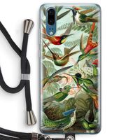 Haeckel Trochilidae: Huawei P20 Transparant Hoesje met koord