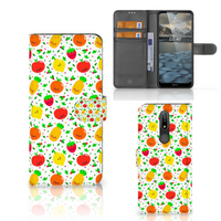 Nokia 2.4 Book Cover Fruits