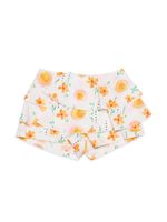 Marni Kids short Sunny Day à fleurs - Blanc