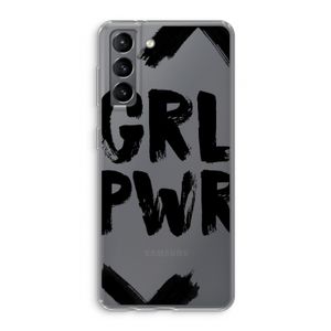 Girl Power #2: Samsung Galaxy S21 Transparant Hoesje