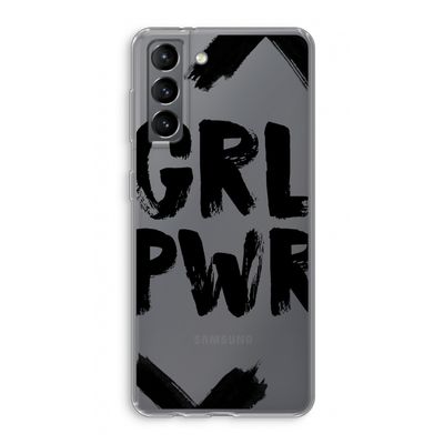 Girl Power #2: Samsung Galaxy S21 Transparant Hoesje