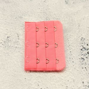 Op en Top BH Verlengstuk / Verlenger 3 Haaks Donker Baby Roze (per stuk)