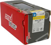 Dynaplus Constructieschroef Vz Pk +Snijpunt Torx TX30 6.0X120/70 | 100 stuks - 0281.01.50801