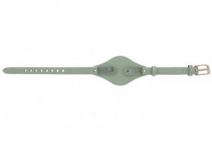 Horlogeband Fossil ES3467 Onderliggend Leder Groen 8mm