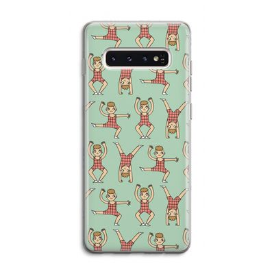 Gymboys: Samsung Galaxy S10 4G Transparant Hoesje
