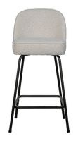 BePureHome Barkruk 'Vogue' Bouclé, kleur Naturel (zithoogte 65cm)