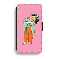 Visknuffel: iPhone XR Flip Hoesje