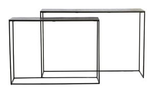 Light & Living Sidetable 'Zayn' Set van 2 stuks, kleur Zwart