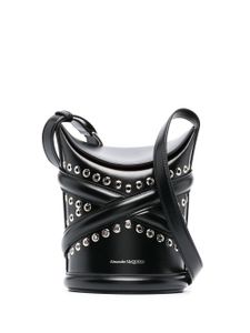 Alexander McQueen sac seau Lei à clous - Noir