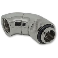 EK-AF Angled 2×45° G1/4 Black Nickel Waterkoeling