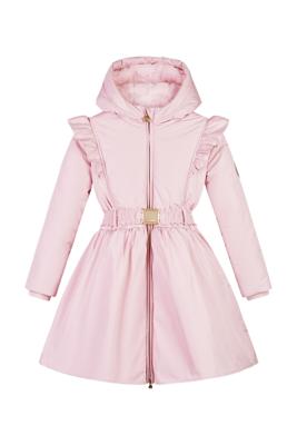 Le Chic winter winterjas meisjes - roze - Beth - riem