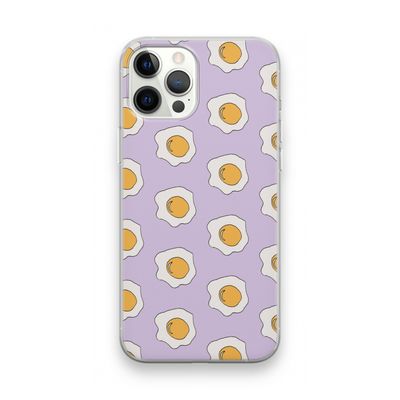 Bacon to my eggs #1: iPhone 12 Pro Max Transparant Hoesje