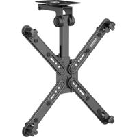 SpeaKa Professional SP-TVCM-530 TV-plafondbeugel 33 cm (13) - 81,3 cm (32) Kantelbaar, Zwenkbaar Inklapbaar